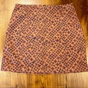 Free People- Modern Femme Floral Skirt